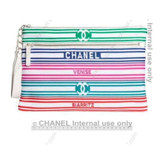 Chanel Resort Clutch Bag - Pink