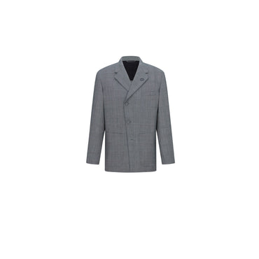 Men M.Woven Jacket - 980 Fantaisie Fond Noir