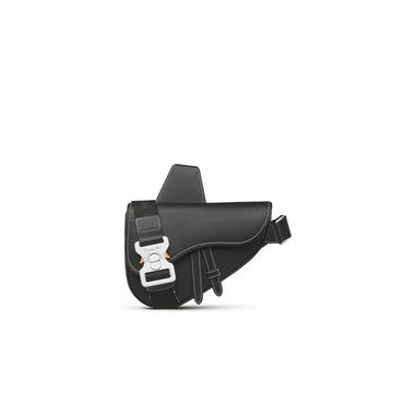 Men Mini Saddle Grained Calf Contr - H00N Noir