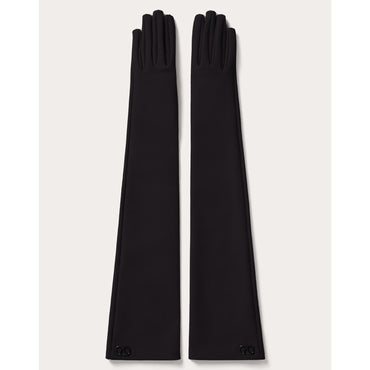 Vlogo Signature Long Sleeved Gloves - Nero