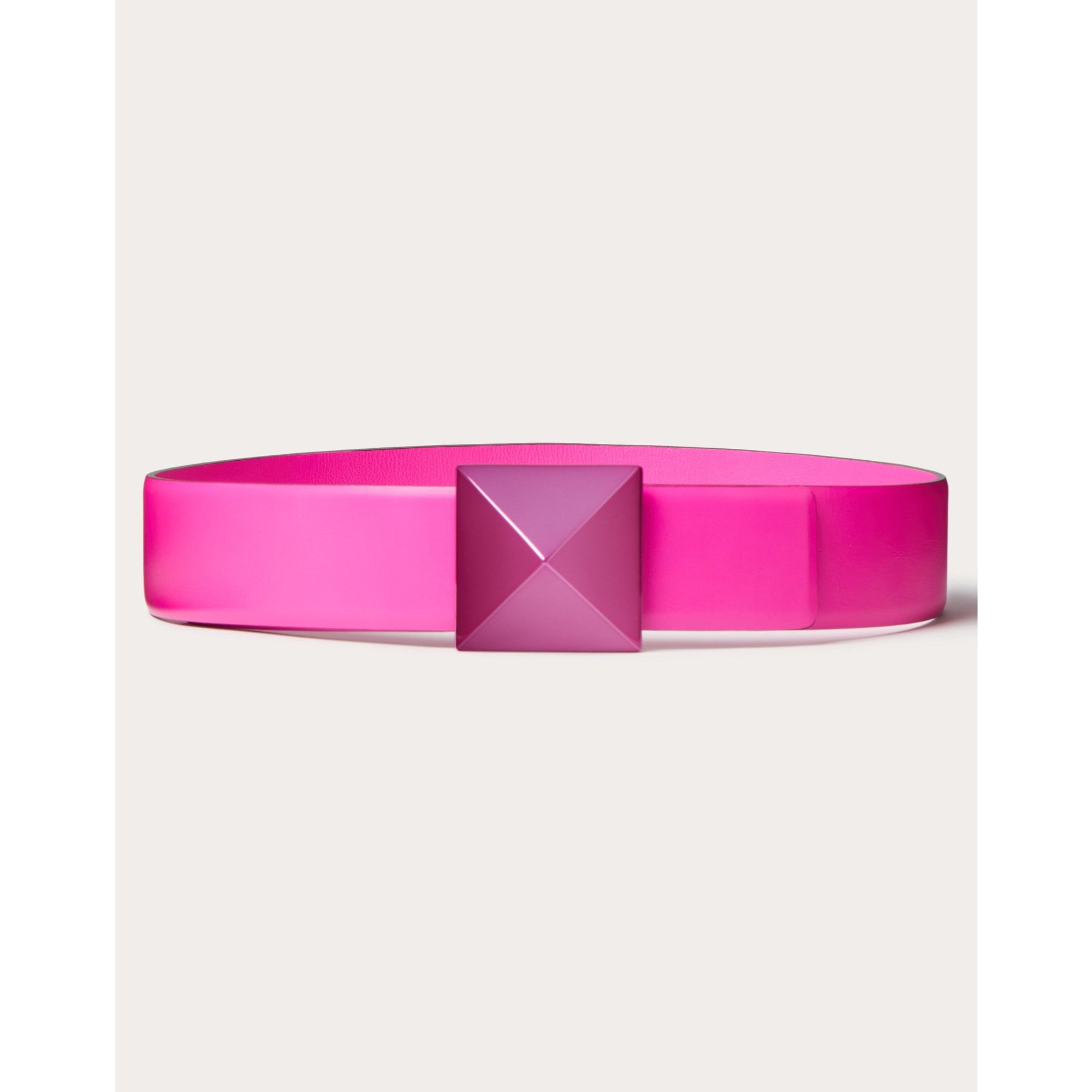 One Stud Buckle Belt - Pink PP