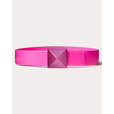 One Stud Buckle Belt - Pink PP