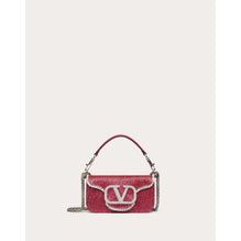 Loco' Shoulder Bag - Crystal Dark Magenta/Silver/Disco Pink/C