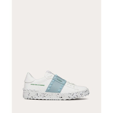 Open For A Change Sneaker - Bianco-Acquamarina