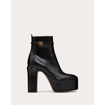 Valentino Garavani Tan-Go Short Boot - Nero