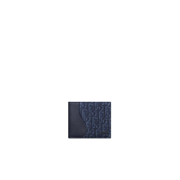 Men Compact Wallet - 53E Navy Multi