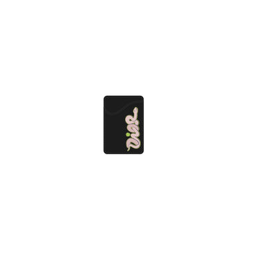 Men Card Holder - H958 Black And Yellow Fluo
