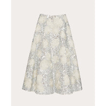 Romantic Embroidery Skirt - Silver