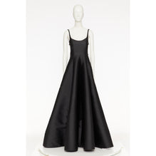 Solid Evening Dress - Nero