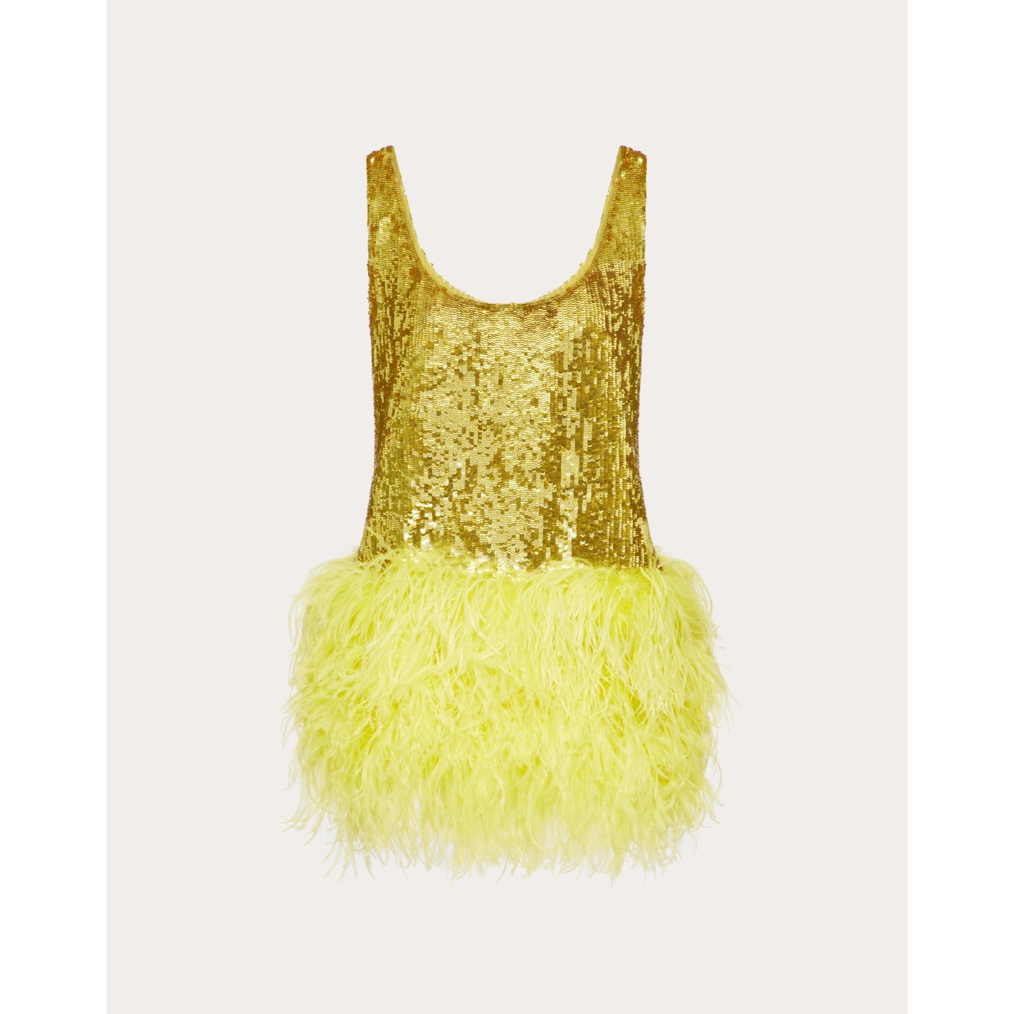 Embroideries Dress - Lime