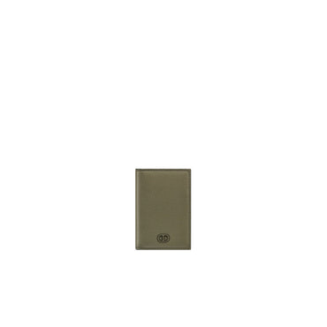 Men Bi Fold Card Holder Gr Cal - H672 Green/Khaki