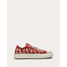 Toile Iconographe Totaloop Sneaker - Naturale/Rosso V