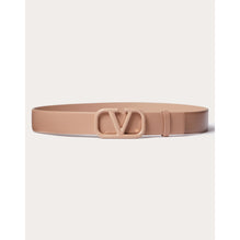 Vlogo Signature Buckle Belt - Rose Cannelle