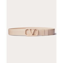 Vlogo Signature Buckle Belt - Powder Rose