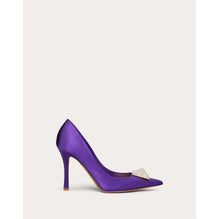 One Stud Pump - Electric Violet/Crystal