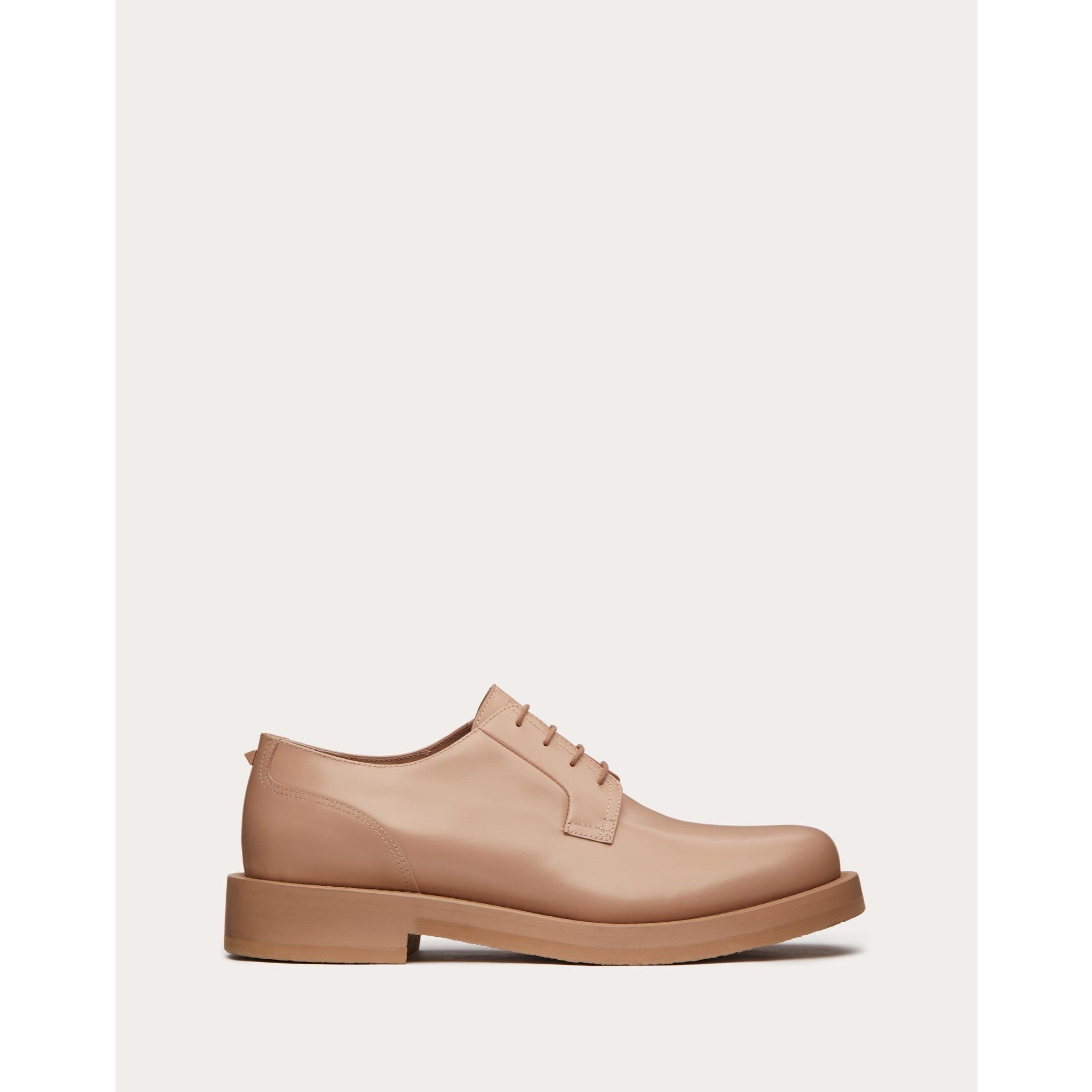 Rockstud Skin Lace Up - Rose Cannelle