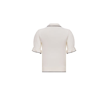 Women Knitw Pullover - 0899 Fantaisie Blanc