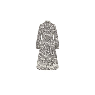 Women W Rtw Coat - 0930 Fantaisie Blanc