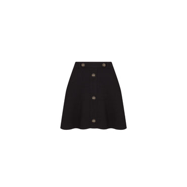 Women Knitwear Skirt - 9000 Noir