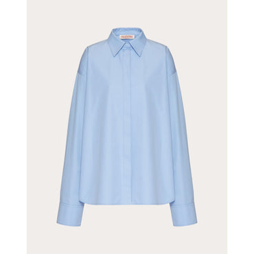 Cotton Shirt - Iris Lilac