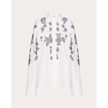 Embroideries Shirt - Bianco/Nero