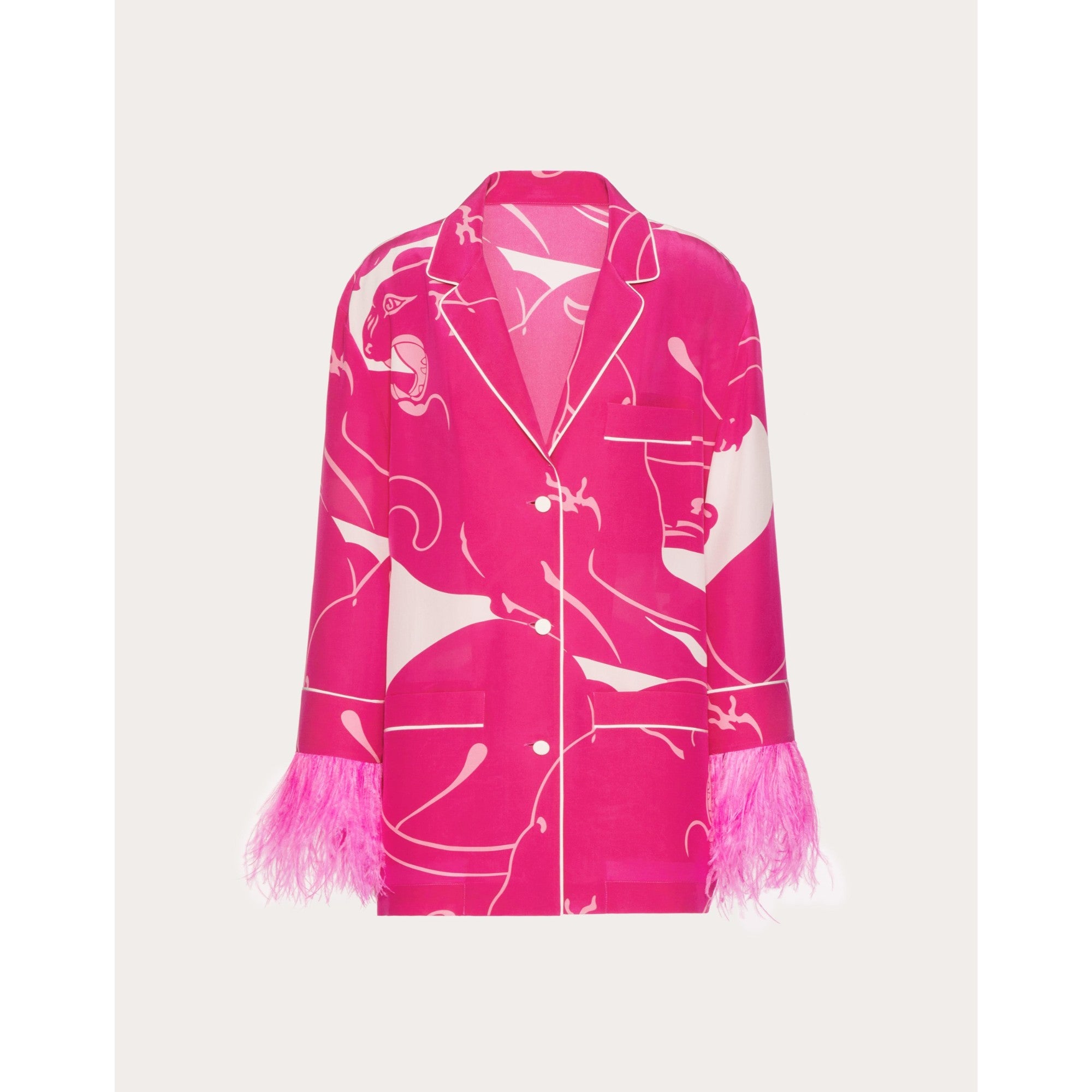 Panther Shirt - Milk/Pink PP