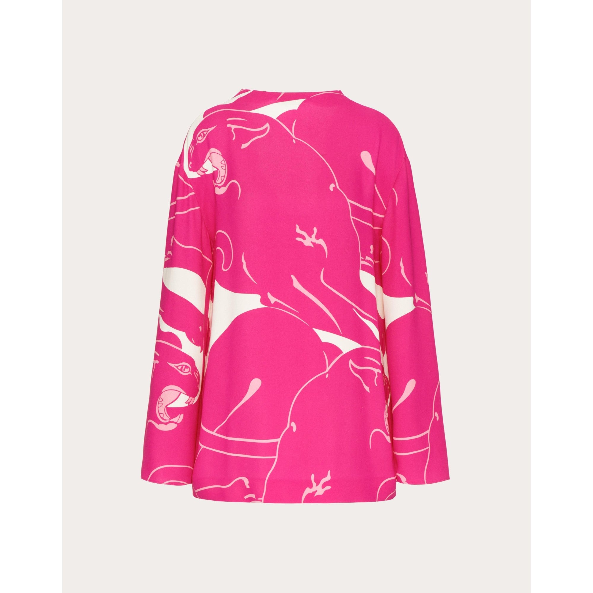 Panther Blouse - Milk/Pink PP