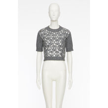 Embroideries Top - Grigio Mel/Silver