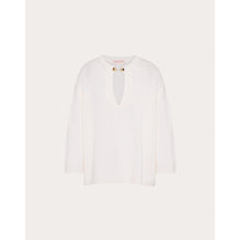 Solid Knit Blouse - Avorio