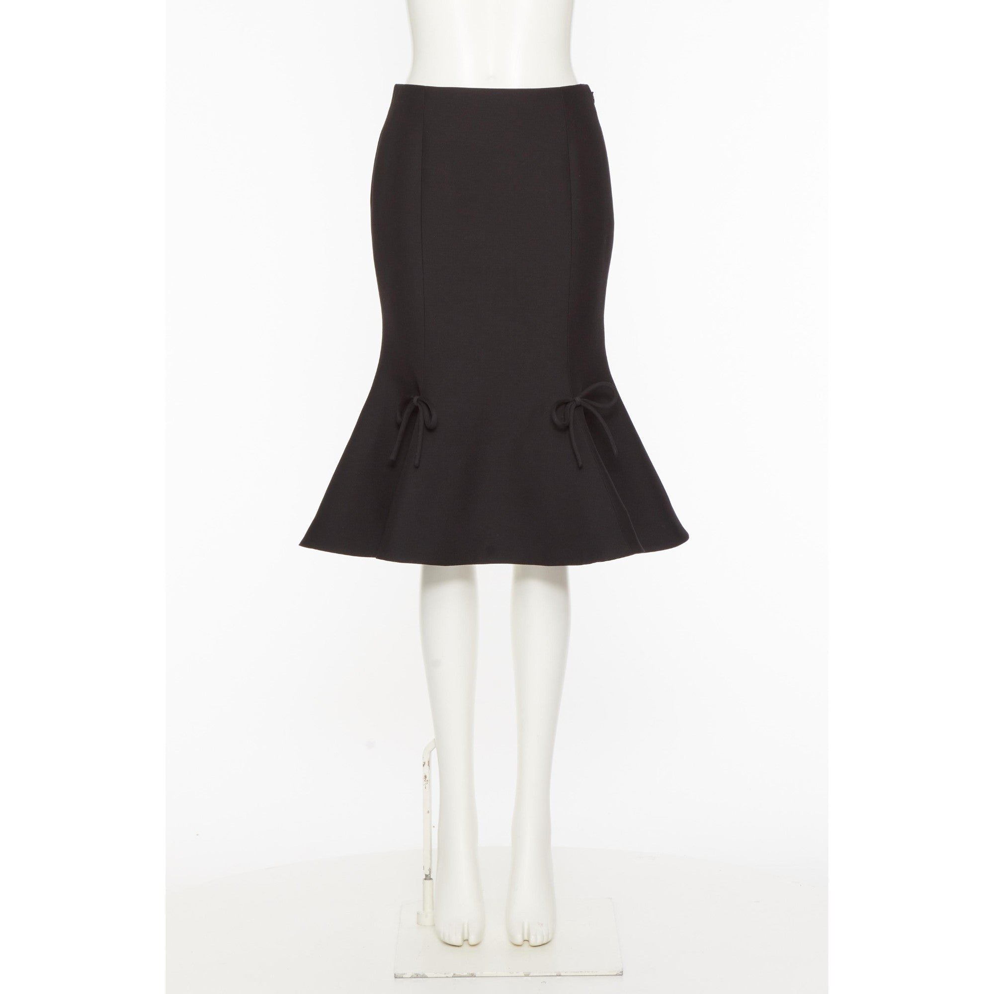 Crepe Skirt - Nero