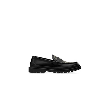 Men Loafer M - H961 Black/Beige