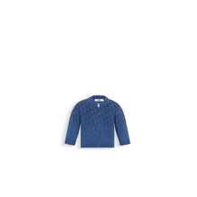 Rtw Kni Cardiga - 533 Bleu Denim