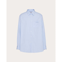 Valentino Shirt - Riga Azzurra E Bianco