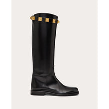 Roman Stud Boot - Nero