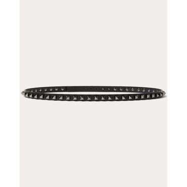 Rockstud Buckle Belt - Nero