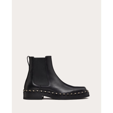 Rockstud M-Way Short Boot - Nero