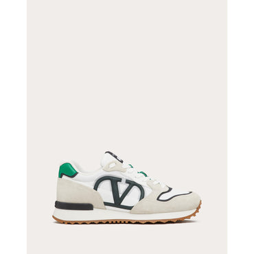 Vlogo Pace Sneaker - Ghiaccio/Gea Green-Mount View
