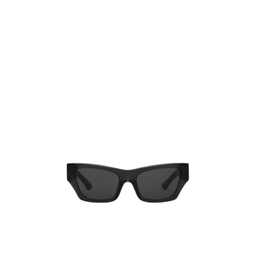 Shield Facet Cat-eye Sunglasses - Black