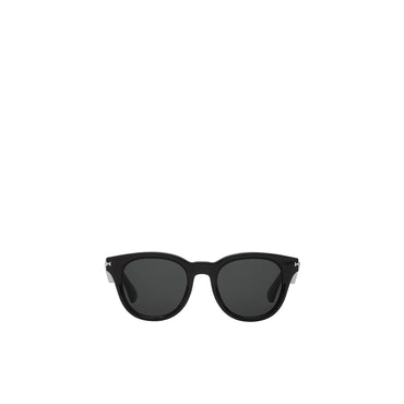 Logo Bar Round Sunglasses - Black