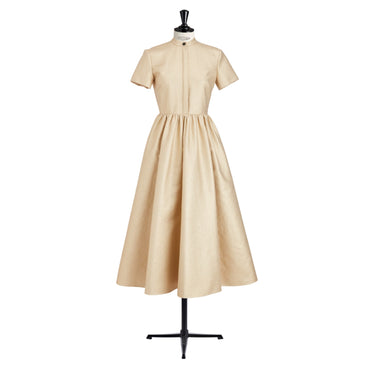 Women Women Rtw Dress - 1991 Or Pâle