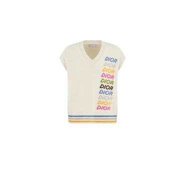 Men M.Knit Top/Wais - 087 Fantaisie Fond Blanc