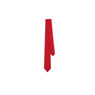 Men Tie - 389 Fantaisie Fond Rouge
