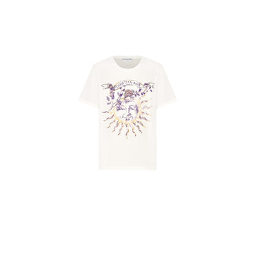 Women Jersey T-Shirt - 0888 Fantaisie Blanc
