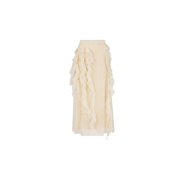 Women Knitwear Skirt - 0400 Ecru