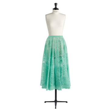 Women Women Rtw Skirt - 6517 Vert