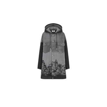 Women Denim Jacket - 9410 Fantaisie Noir