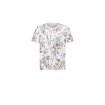 Women Jersey T-Shirt - 0864 Fantaisie Blanc