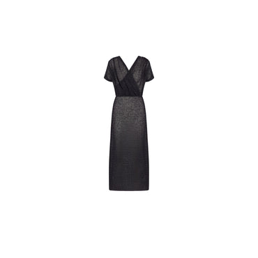 Women Knitwear Dress - 9330 Fantaisie Noir