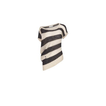 Women Knitw Pullover - 0930 Fantaisie Blanc