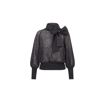 Women Knitw Pullover - 9330 Fantaisie Noir